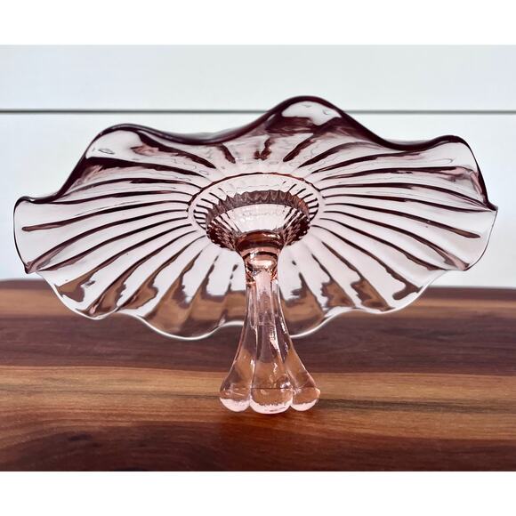 Center Handle Lemon Tray AHC37 Pink by Anchor Hocking Replacement Discontinued - Picture 6 of 12